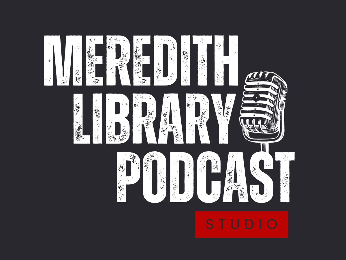 Meredith Library Podcast Studio Meredith Public Library