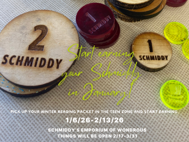 Teen Zone Winter Reading 2026